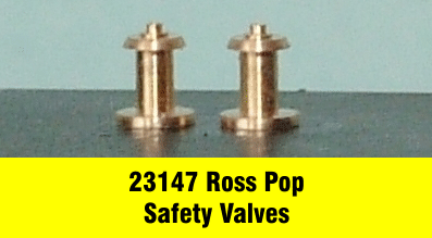 SR LMS LNER ross pop safety valves n gauge
