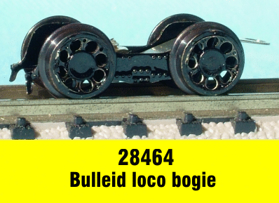 n gauge southern bulleid loco bogie