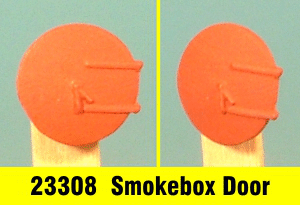 smokebox door N gauge